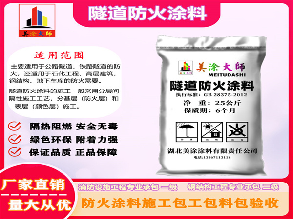 碧江隧道防火涂料
